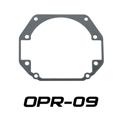 Переходные рамки OPR-09 для установки модулей Optima Bi-LED вместо штатных модулей Valeo 1 Old 2.5"