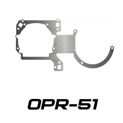Переходные рамки OPR-51 на Mazda 3 I (BK) для Hella 3/3R (Hella 5R), Optima Magnum 3.0 