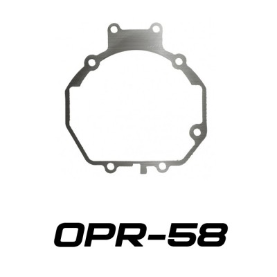 Переходные рамки OPR-58 на Mitsubishi Pajero IV для Hella 3/3R (Hella 5R)