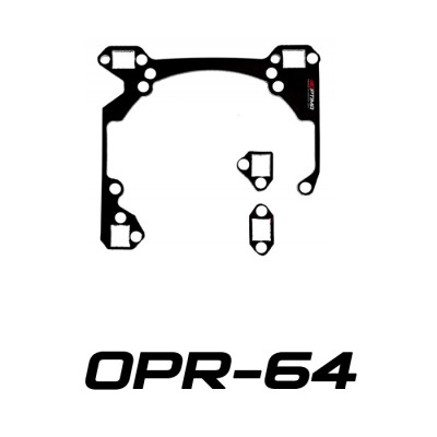 Переходные рамки OPR-64 на SsangYong Kyron I для Hella 3/3R (Hella 5R), Optima Magnum 3.0