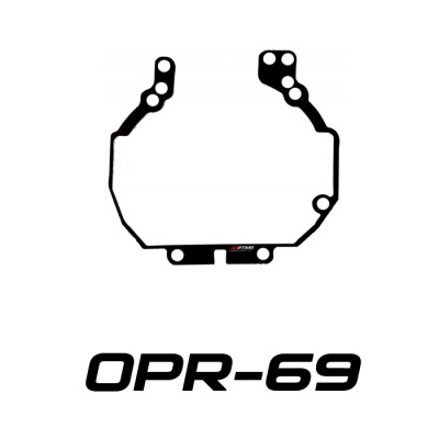Переходные рамки OPR-69 на Toyota Camry XV40 для Hella 3/3R (Hella 5R), Optima Magnum 3.0