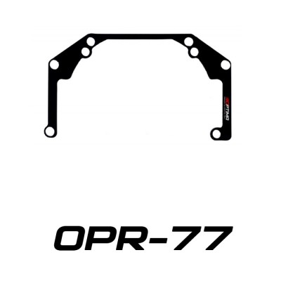 Переходные рамки OPR-77 на Mitsubishi Pajero Sport II для Hella 3/3R (Hella 5R) / Optima Magnum 3.0