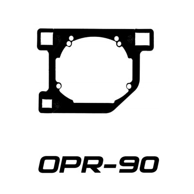 Переходные рамки OPR-90 на Lexus RX II для Hella 3/3R (Hella 5R) / Optima Magnum 3.0