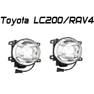Светодиодные противотуманные фары  OPTIMA LED FOG LIGHT-568 Toyota LC200/RAV4