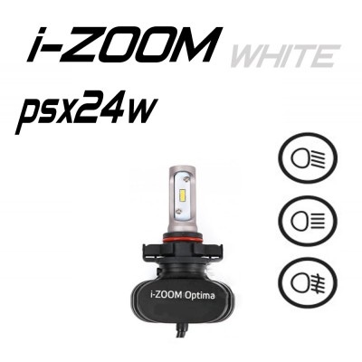 Светодиодные лампы Optima LED i-ZOOM PSx24 5100K 9-32V (комплект 2шт.)
