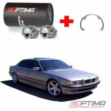 Набор для замены штатных линз BMW E38 на Biled Optima Professional