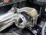 Honda CRV замена штатных линз на светодиодные Optima Professional
